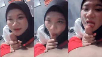 Sepongan Mantap Sama Pacar Cantik Sampe Keluar