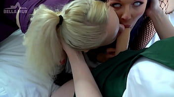 Ino Dan Kushina Menggoda Memek Hinata Yang Basah (cosplay Cewek Naruto)