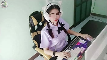 Siswi Sma Thailand Dijebak Dan Ditiduri Ganas Di Depan Komputer Oleh Kakak Kelas, Jeritannya Menggema Seluruh Rumah, Rekaman Suara Erangan Dan Desahan Panasnya Jelas Banget