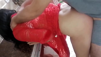 Goyang Istri Teman Arabku Yang Hot Di Dapur