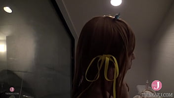Ngentot Cosplayer Jepang Montok Berpayudara Besar! Ronde Dua Di Kamar Mandi!