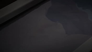 Suara Serak Rusia Mengisap Batang Hitam Yang Keras