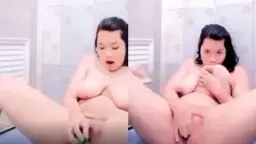 Gadis Suci Tobrut Menggairahkan Diri Sebelum Membersihkan Badan