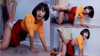 Ngentot Gaya Anjing Dengan Abg Berdandan Seperti Velma