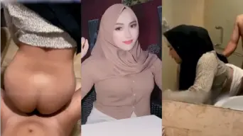 Saudari Menggairahkan Di Kamar Mandi Hotel