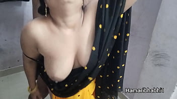 Bhabhi Desi Menggoda, Saree Tergulung, Diterjang Hingga Meraung.