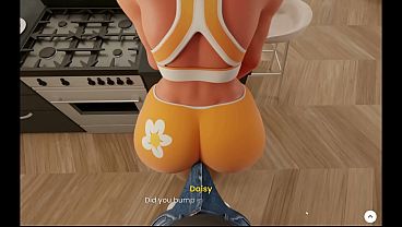 Hari-hari Di Mansion [game Hentai Tabu] Ep.2: Tertangkap Basah Dengan Kontol Tegang Oleh Ibu Tiriku Di Dapur!