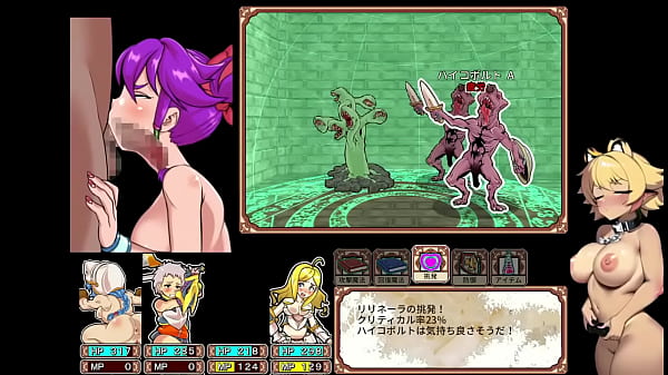 【mainin Game Panas Part 1】jelajahi Dungeon Gila Bareng Empat Cewek Nakal!