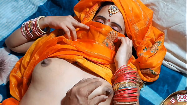 Malam Pertama Pengantin India Yang Menggairahkan Di Perayaan Karwa Chauth