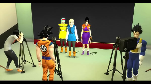 Sesi Foto Panas Cosplay Istri-istri Seksi Dragon Ball: Bulma, Nro 18, Dan Milk (chichi) Dalam Adegan Dewasa