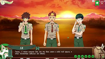 Game: Kamp Teman, Trailer 2, Episode 70 – Percakapan Sebelum Matahari Terbenam (sulih Suara Rusia)