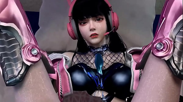 Gadis Cosplay Imut 3d Pakai Lingerie Seksi Dipelintir Sampai Basah Berceceran