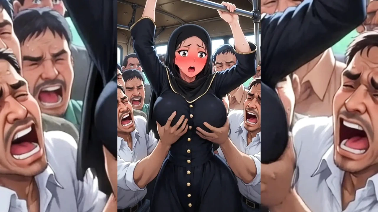 Hijabi Muslim Babes Degraded & Ravaged By Ugly Fat Dirty Old Men – Squeezed, Kissed, Fucked Hard Part 2