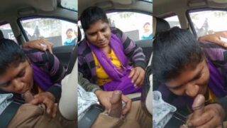 Wanita Telugu Ngewe Mulut Di Mobil Sambil Desah Panas Buat Suaminya.