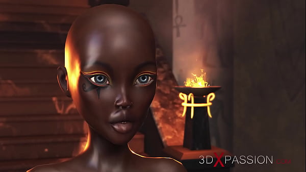 Seks Di Mesir Kuno! Anubis Ngewe Budak Mesir Muda Di Kuilnya