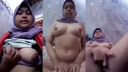 Abg Jilbab Pamer Susu Montok Sambil Colmek