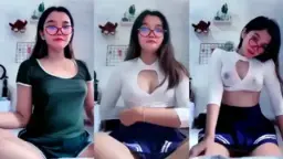 Kak Joey Cosplay Jadi Siswi Sexy Hot