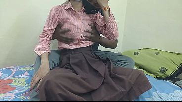 Cewek Kuliahan India Digebukin Pacar Di Kamar Kos, Ngeres Abis.
