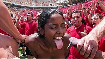 Cewek India Diganyang Pas Pertandingan Bola – Video Interaktif Ai Hot Banget