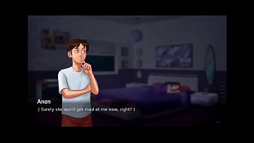 Mama Tiri Diem Aja… Bikin Gue Tegang Sendiri (18+) | Adegan Baru Yang Bikin Panas | Summertime Saga