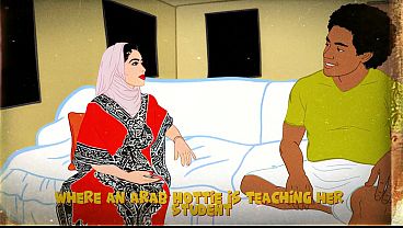 Pantat Gede Arab Tebel Ngajar Murid Trik Baru Yang Bikin Makin Nafsu