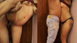 Desi Tante Puasin Memeknya Sama Kurir Nakal