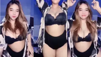 Dinata Cantik, Body Montok Bikin Ngiler, Bikin Pengen Megang.