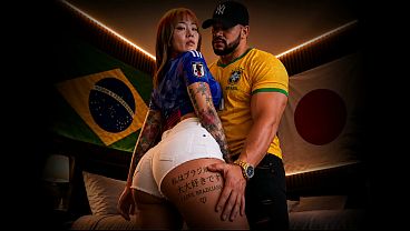 Brasil Vs Jepang, Goyang Pantat Sampe Mampus, Pov Anal Bikin Mabok