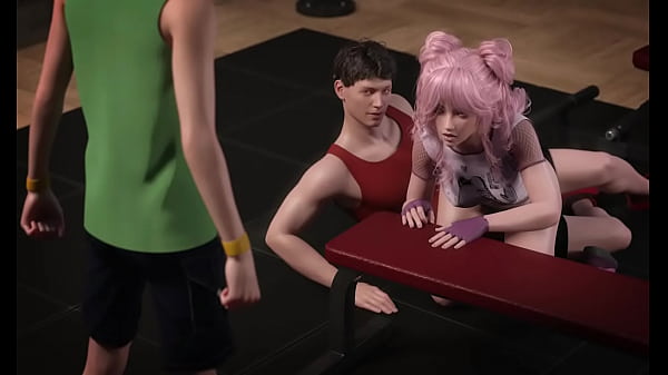 Gym Jepang Pink, Bikin Makin Horny Lihat Gerakan Stretching-nya.